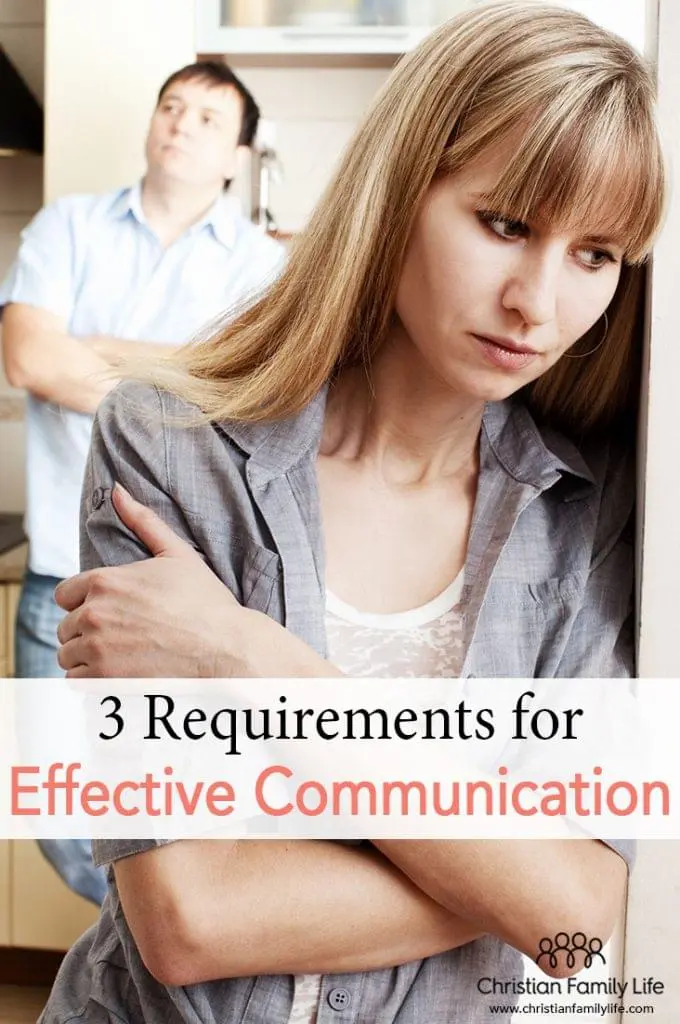 Effective communication does not come naturally for most couples. It is perhaps one of the most difficult aspects of marriage, especially when we allow our selfish desires control our actions. Follow these 3 requirements for healthy communication in your marriage.